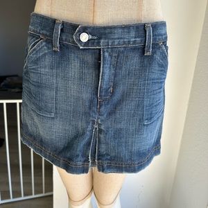 Vintage Marciano denim skirt